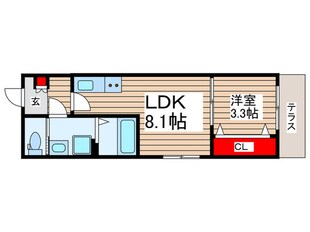 AJ幕張Ⅱの物件間取画像